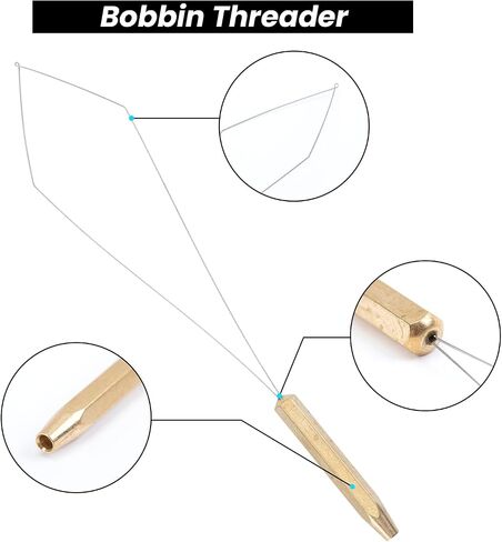 Goture Fly Tying Tools includes Bobbin Threader Bobbin Holder Wire Threader Threader Needle Whip Finisher Scissors Flies Lure Making Tools Set for Lure Making Tool in Saudi Arabia