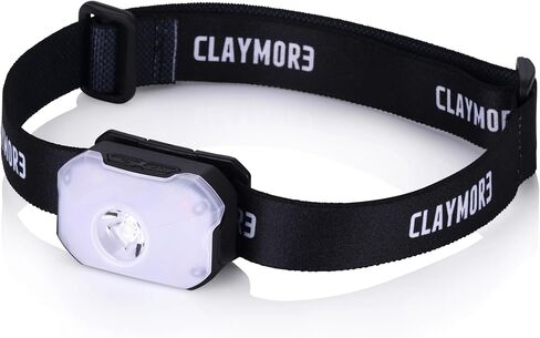 Claymore Heady2 (Tan) - Rechargeable LED Headlamp Flashlight, Lightweight for Camping, Running, Hiking, Emergency & Industrial Use. USB-C Charging, Up to 40 Hours Battery Life, Waterproof. in Kuwait