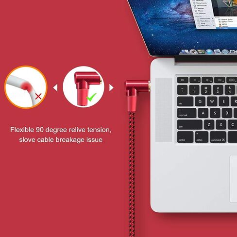 CableCreation 3.5mm Audio Cable 6FT/1.8M, Right Angle Male to Male Auxiliary Stereo HiFi Cable with Silver-Plating Copper Core for Car Stereos, iPhones, Tablets, Speaker, Laptops, 24K Gold Plated in Saudi Arabia