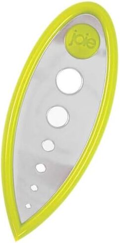 أداة تعرية الأعشاب من جوي ليف، مصنوعة من الفولاذ المقاوم للصدأ والبلاستيك الخالي من مادة BPA، مقاس 4 بوصات × 1.5 بوصة × 0.25 بوصة in Kuwait