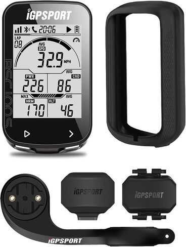 كمبيوتر iGPSPORT BSC100S لاسلكي للدراجة/الدراجة، شاشة LCD 2.6 بوصة قابلة لإعادة الشحن ومضاد للماء ونظام تحديد المواقع لركوب الدراجات in Kuwait