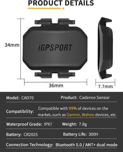 كمبيوتر iGPSPORT BSC100S لاسلكي للدراجة/الدراجة، شاشة LCD 2.6 بوصة قابلة لإعادة الشحن ومضاد للماء ونظام تحديد المواقع لركوب الدراجات in Kuwait