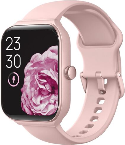 Smart Watch for Women Alexa Built-in, 1.95" Fitness Tracker with Answer/Make Calls, IP68 Waterproof/Heart Rate/Sleep Tracker/100 Sport Modes, Fitness Watch Compatible Android iOS in Kuwait