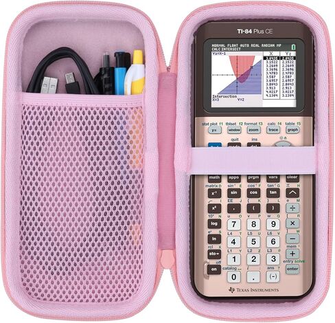 Lebakort Hard Case Compatible with Texas Instruments TI-84 Plus CE/TI-84 Plus/TI-84 Evo/TI-Nspire CX II CAS/TI-Nspire CX II/TI-83 Plus/TI-89/TI-85/TI-86 Color Graphing Calculator (Iris Purple Case) in Saudi Arabia