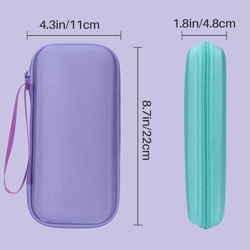 Lebakort Hard Case Compatible with Texas Instruments TI-84 Plus CE/TI-84 Plus/TI-84 Evo/TI-Nspire CX II CAS/TI-Nspire CX II/TI-83 Plus/TI-89/TI-85/TI-86 Color Graphing Calculator (Iris Purple Case) in Saudi Arabia