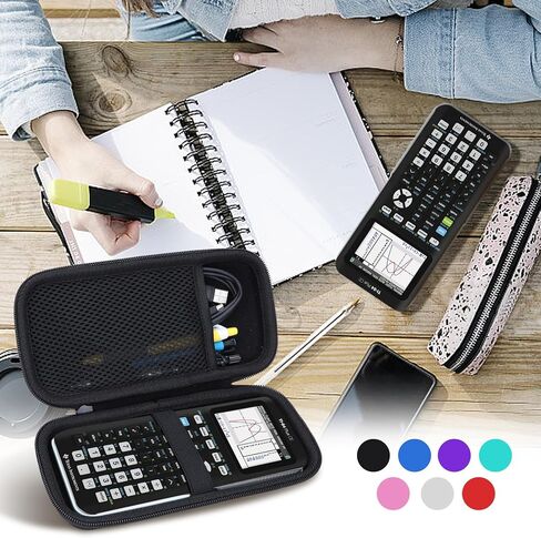 Lebakort Hard Case Compatible with Texas Instruments TI-84 Plus CE/TI-84 Plus/TI-84 Evo/TI-Nspire CX II CAS/TI-Nspire CX II/TI-83 Plus/TI-89/TI-85/TI-86 Color Graphing Calculator (Iris Purple Case) in Saudi Arabia