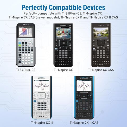 2024 استبدال بطارية 1600 مللي أمبير TI-84 Plus CE جديدة مطورة لـ Texas Instruments TI Nspire CX II - TI Nspire CX CAS II - الجزء رقم P11P35-11-N01، بطارية ليثيوم أيون 3.7 فولت مع أدوات (TI-84 Plus CE) in Saudi Arabia