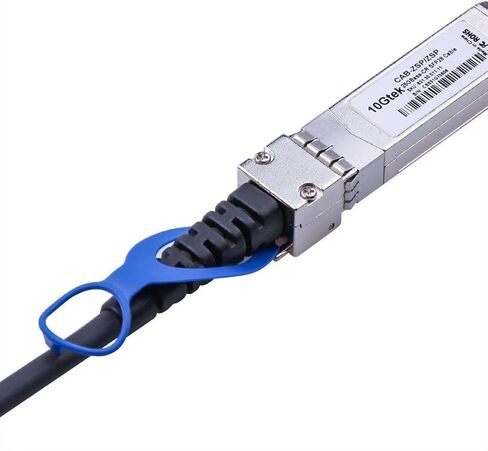 10Gtek 25G SFP28 SFP+ DAC Cable - 25GBASE-CR SFP28 to SFP28 Passive Direct Attach Copper Twinax Cable for Cisco SFP-H25GB-CU3M, Ubiquiti UC-DAC-SFP28, Supermicro and More, 3-Meter(10ft) in Saudi Arabia