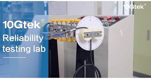 كابل 10Gtek 25G SFP28 SFP+ DAC - 25GBASE-CR SFP28 إلى SFP28 كابل Twinax النحاسي السلبي المباشر لـ Cisco SFP-H25GB-CU3M، Ubiquiti UC-DAC-SFP28، Supermicro والمزيد، 3 أمتار (10 أقدام) in Kuwait