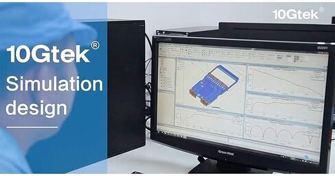 كابل 10Gtek 25G SFP28 SFP+ DAC - 25GBASE-CR SFP28 إلى SFP28 كابل Twinax النحاسي السلبي المباشر لـ Cisco SFP-H25GB-CU3M، Ubiquiti UC-DAC-SFP28، Supermicro والمزيد، 3 أمتار (10 أقدام) in Kuwait