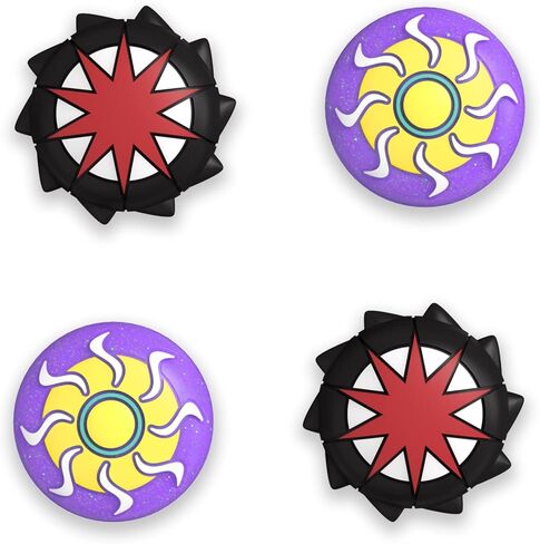 PlayVital Joystick Caps for Nintendo Switch, Thumbstick Caps for Switch Lite, Analog Cover for Switch OLED Joycon Thumb Grip Caps for Switch & Switch Lite & Switch OLED - Pulse & Engine in Kuwait