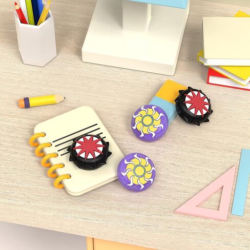 PlayVital Joystick Caps for Nintendo Switch, Thumbstick Caps for Switch Lite, Analog Cover for Switch OLED Joycon Thumb Grip Caps for Switch & Switch Lite & Switch OLED - Pulse & Engine in Kuwait
