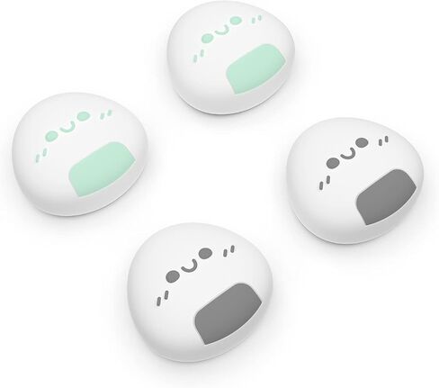 PlayVital Joystick Caps for Nintendo Switch, Thumbstick Caps for Switch Lite, Analog Cover for Switch OLED Joycon Thumb Grip Caps for Switch & Switch Lite & Switch OLED - Pulse & Engine in Kuwait