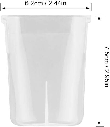 Picowe 4Pack Condensation Collector Cup Replacement for Instant Pot 5 6 8 Quart, Duo, Duo Plus, Ultra, Lux in Saudi Arabia