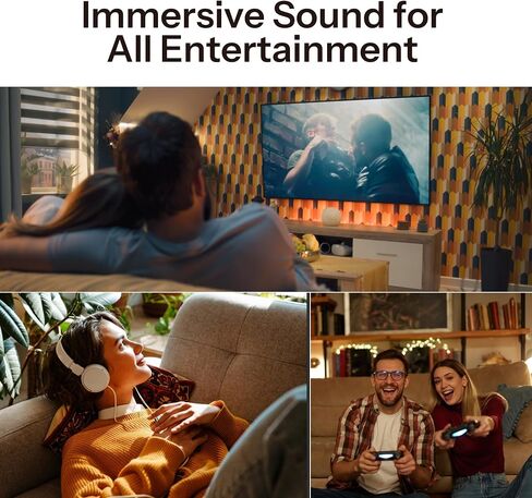 Octa A1 Stereo Integrated Amplifier | BT, RCA, AUX, USB Inputs | Subwoofer, Headphone Outputs | 2.1 Channel 35W HiFi Amp for Modern Home Audio System (Sunset Gold) in Saudi Arabia