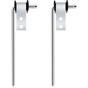 Datanly 2 Pcs Heavy Duty Exhaust Hanger Rod Universal Use Exhaust Bracket Hanger Exhaust System Hanger Automotive Replacement 3.5" Rod 10" Long Exhaust Hangers Bracket for Auto Repair