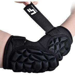 Baseball Padded Elbow Guard Batters Protective Arm Gear for Youth Boys Girls Adults Softball Lacrosse Football