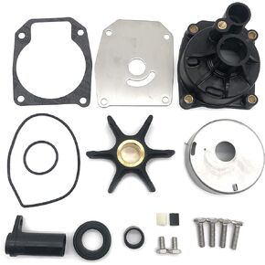 0432955 Water Pump Impeller Repair Kit for Evinrude Johnson Outboard 0438591 0432956 0436957 0438602 18-3389 60HP 65HP 70HP 75HP 3-Cylinder in Saudi Arabia