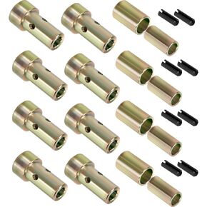 Yoursme 4 Pairs of TK95029 Cat 1 Quick Hitch Adapter Bushing Kit Fits Category I 3-Point Hitch Tractors