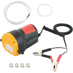 Oil Change Pump Extractor | 12V 60W Oil Extractor Pump Diesel Fluid Transfer Scavenge Suction Pump Oil Quick Changer for Boat, Car, Speedboat, Motorcycle