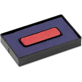 2000 Plus Replacement Ink Pads for S200 Series Stamps, Blue and Red (061797)