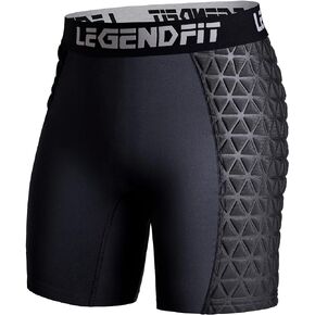 Legendfit Women Softball Padded Sliding Shorts Compression Underwear Protector Support Baseball Football Lacrosse Cricket