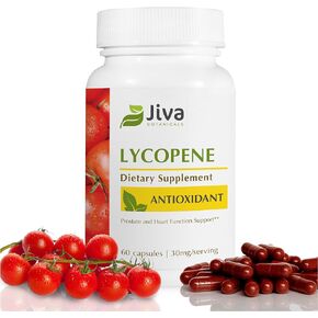 Lycopene Capsules - Antioxidant Support - Premium Lycopene Supplement from Tomato Fruit - 60 Veggie Capsules