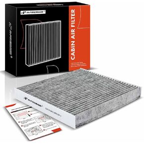 A-Premium Cabin Air Filter with Activated Carbon Compatible with Acura, Honda Vehicles - Accord, Civic, CR-V, Odyssey, Passport, Pilot, Ridgeline, ILX, MDX, RDX, RL, RLX, TL, TLX, ZDX -Replace CF10134