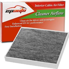 فلتر هواء كابينة ممتاز EPAuto CP809 (CF11809)، متوافق مع موديلات مختارة من كاديلاك/شيفروليه/جي إم سي