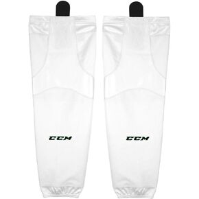 جوارب هوكي شبكية عالية الأداء من CCM SX6000، بيضاء (كبيرة 30 بوصة) in Kuwait