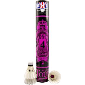 No.4 Tourney Badminton Shuttlecock Birdy 12-Pack (speed-77)