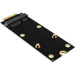 7+17 pin mSATA to A1398 A1425 (2012 & Early 2013) Adapter for MacBook Pro Retina SSD Replacement, Mini PCIe SATA SSD Converter Card