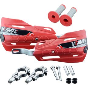 Dirt Bike Hand Guards with Grips - Universal Motorcycle Handguards for Pit Bikes ATV Motocross Enduro