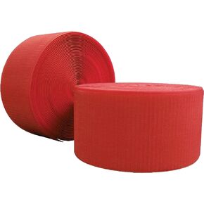 Hook Fastener | 4" Wide, 42' Long | Nylon Hook for Carpet Bonded Foam Seams - Black