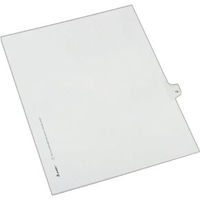 Avery Individual Legal Exhibit Dividers, Allstate Style, 10, Side Tab, 8.5 x 11 inches, Pack of 25 (82208)