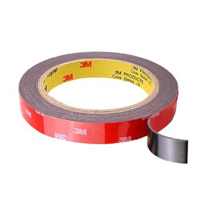 Double Sided Tape, Made of 3M Tape, Heavy Duty Mounting Tape, Waterproof and High Temperature Resistant Strong Adhesive for Car, Moto, Home, Office, Outdoor - 1/4 in * 15.62 FT