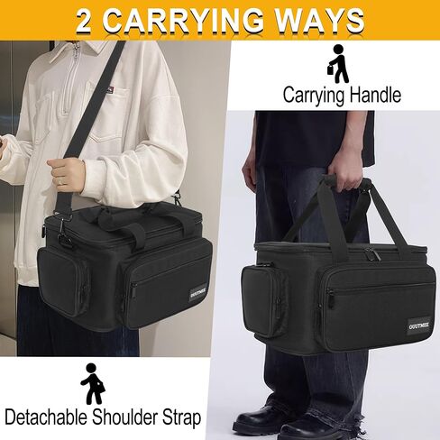 حقيبة سفر OUUTMEE متوافقة مع مكبر صوت سبارك جيتار 40 واط، حقيبة تخزين للسفر مع حزام كتف وجيب للإكسسوارات in Kuwait