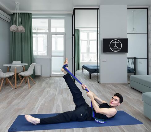 Large Yoga Mat Strap for Carrying, & Stretching Strap. The Calf Stretcher & Leg Stretcher Yoga Strap for Carrying Mat… in Saudi Arabia