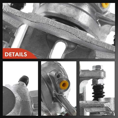 A-Premium Disc Brake Caliper Assembly with Bracket Compatible with Select Subaru Models - Crosstrek 2016-2018, Impreza 2012-2018, Forester 2014-2018, XV Crosstrek - Rear Left Driver Side in Kuwait