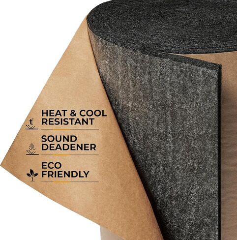Felt Liner 200 mil 36 sqft Car Sound Deadening & Heat Insulation mat - Non Woven Felt Sound Deadener Material & Heat Barrier in Saudi Arabia