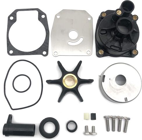 0432955 Water Pump Impeller Repair Kit for Evinrude Johnson Outboard 0438591 0432956 0436957 0438602 18-3389 60HP 65HP 70HP 75HP 3-Cylinder in Saudi Arabia