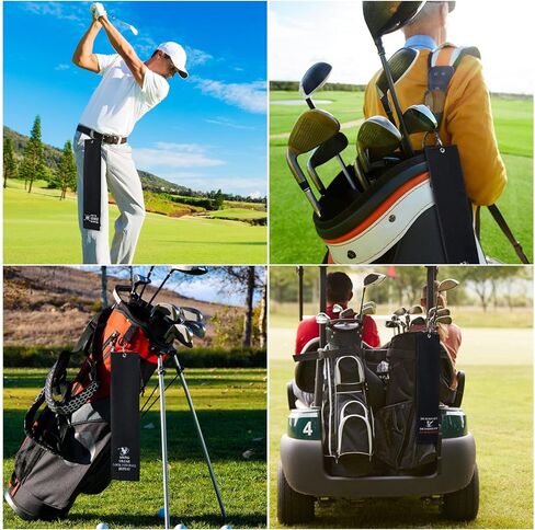 3 Pack Funny Golf Towel Embroidered Golf Towels for Golf Bags with Clip Golf Gifts for Men Women Birthday Gifts for Golf Fan, Retirement Gift (Black, Gray, Blue,Graceful Style) in Kuwait