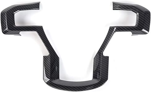 Keptrim لـ F-150 ABS غطاء عجلة القيادة من ألياف الكربون لـ 2015 2016 2017 2018 2019 2020 Ford F150، لـ 2017-2022 F250 F350، لـ 2018-2021 Ford Expedition in Kuwait