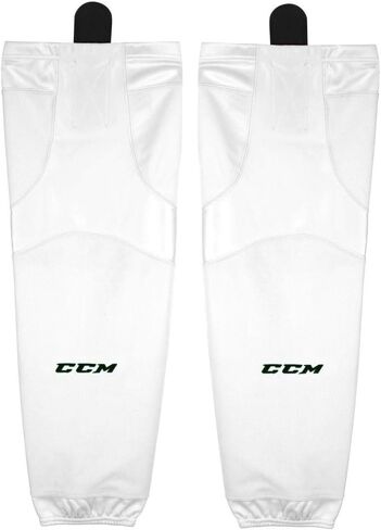 جوارب هوكي شبكية عالية الأداء من CCM SX6000، بيضاء (كبيرة 30 بوصة) in Kuwait