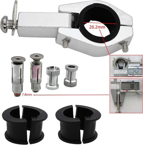 العالمي 7/8 "22mm دراجة نارية موتوكروس المقود حراس اليد الحرس يناسب ياماها، هوندا، سوزوكي، كاواساكي الترابية دراجة MX موتوكروس دراجة نارية ATV رباعية in Saudi Arabia