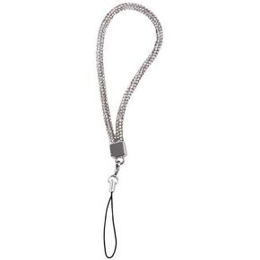 Mobile Phone Lanyard Metal Chain Pearl Beaded Phone Charms Lanyard Strap Universal Chain, Wrist Strap Anti Lost Phone Charm Strap Phone Decorations Charm Keychain Phone Charms Décor Accessories