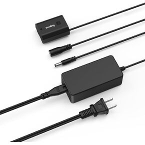 SmallRig NP-FZ100 A7S III Dummy Battery Power Supply Adapter Kit for Sony A7 III, A7 IV, A7S III, A7R III, A7R IV, A7R V, A7C, A1, A9, A9 II, A6600, A6700, FX3, FX30, ZV-E1 Cameras - 4268B