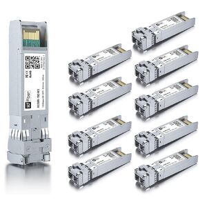 10G Single Mode SFP+ LC Module, 10GBase-LR Lite SFP+ IR Transceiver for Cisco SFP-10G-LRM2, Meraki, Ubiquiti, Mikrotik, Netgear AXM764, D-Link and More (SMF,1310nm,1.4km,DDM)