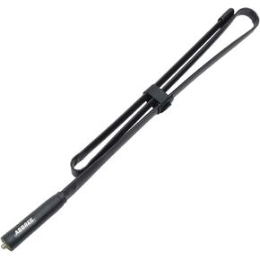 ABBREE Ham Radio Antenna 42.5-inch Long Range SMA-Female Dual Band 144/430Mhz Foldable CS Tactical Antenna for Baofeng UV-5R BF-F8HP 5RM UV-21R K5PLUS AR-152 GM-15 Pro GM-5RH UV-5G Plus Two Way Radio