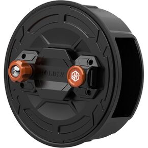 Lightweight Tie Wire Reel with Quick-Lock and Release Mechanism - Dual-Sided Rewind Knob for Left/Right-Handed Use - Compatible with 12-18 Gauge Wires Rewindable Tie Wire Dispenser